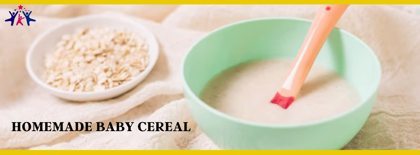 Homemade Baby Cereal