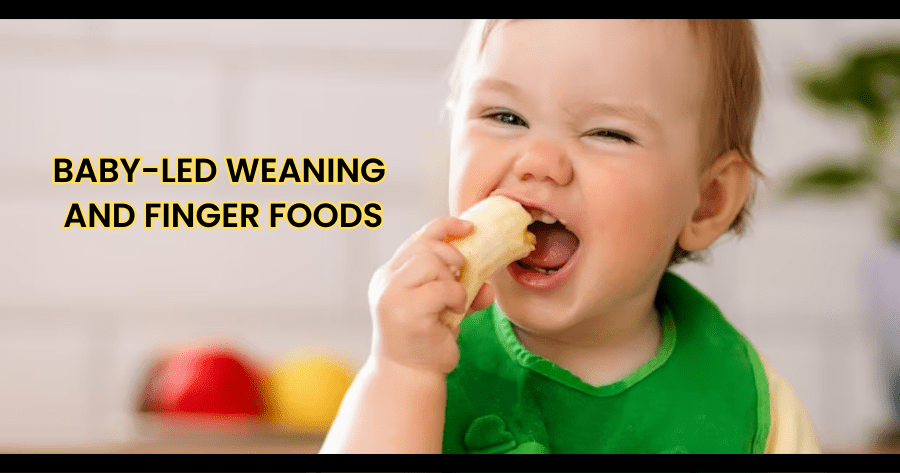 Read more about the article Baby-Led Weaning and Finger Foods: Tips and Strategies for Encouraging Self-Feeding